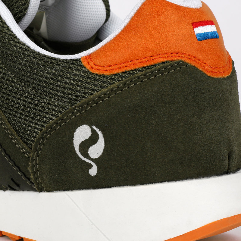 Q1905 Heren Sneaker Rijsbergen - Legergroen