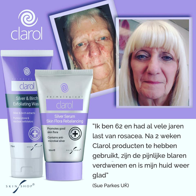 Clarol Silver Serum + Exfoliating Wash Duo Pack
