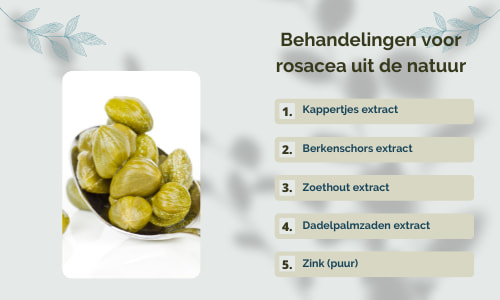 Natuurlijke behandeling van rosacea