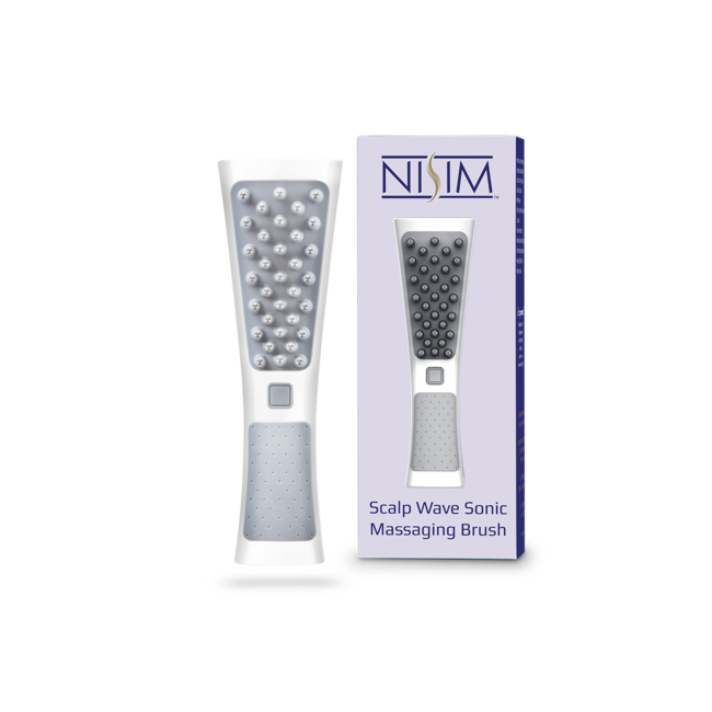 Nisim Scalp Wave Sonic Massageborstel (waterproof)