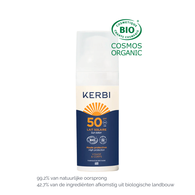 Kerbi Biologische Zonnebrandcrème voor volwassenen SPF 50