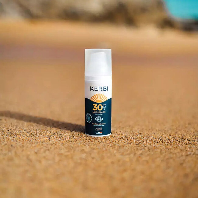 Kerbi Biologische Zonnebrandcrème voor volwassenen SPF30