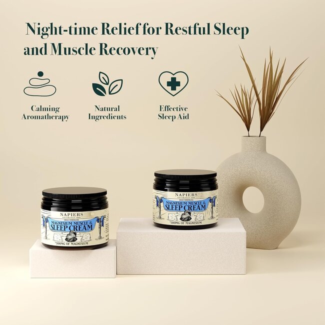 Napiers Herbalists Magnesium Muscle & Sleep Cream 100 ml