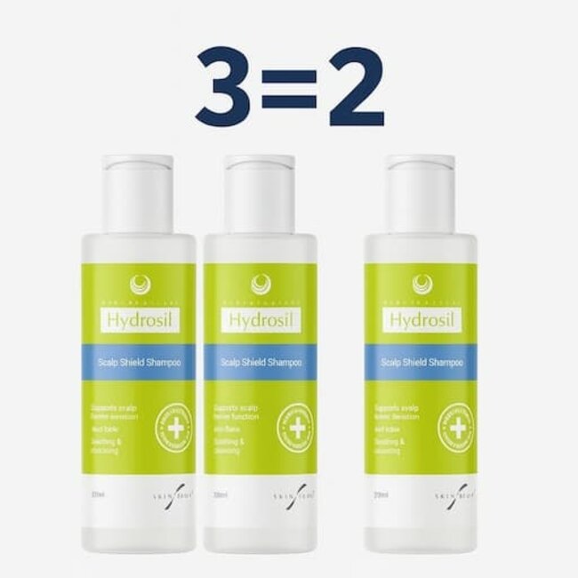 Hydrosil Scalp Shield Shampoo voor verlichting eczeem klachten op de hoofdhuid