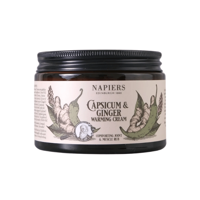 Napiers  Capsicum & Ginger Warming Cream - Warmtecrème op basis van natuurlijke ingrediënten  100ml