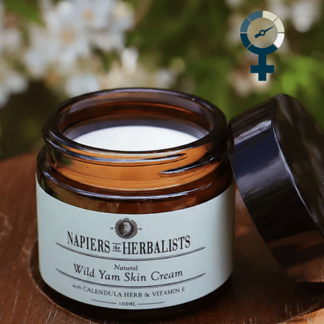 Napiers Herbalists Wild Yam Cream met puur Dioscorea Villosa (Wild Yam) Extract