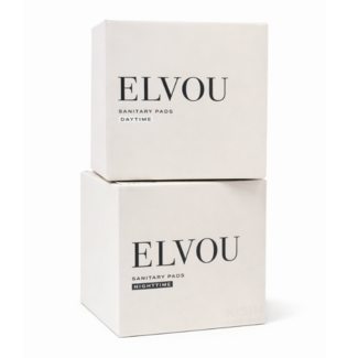 Elvou Biologisch maandverband zonder plastic - dag of nacht