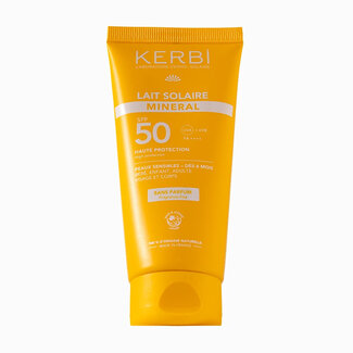 Kerbi Minerale Zonnebrand SPF50 Zonder Parfum