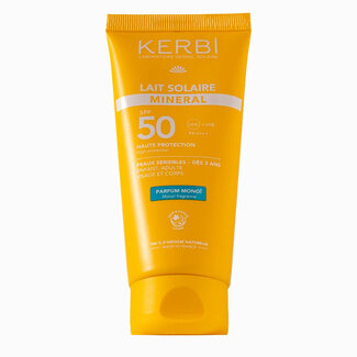 Kerbi Minerale Zonnebrand SPF50 Monoï Parfum