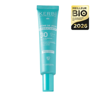 Kerbi Dagcrème SPF30 – Hydraterende Gezichtscrème met Minerale UV-bescherming