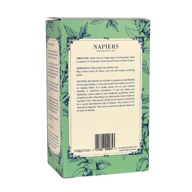 Napiers Herbalists Napiers Brandnetelthee – Pure Losse Kruidenthee – 100 g