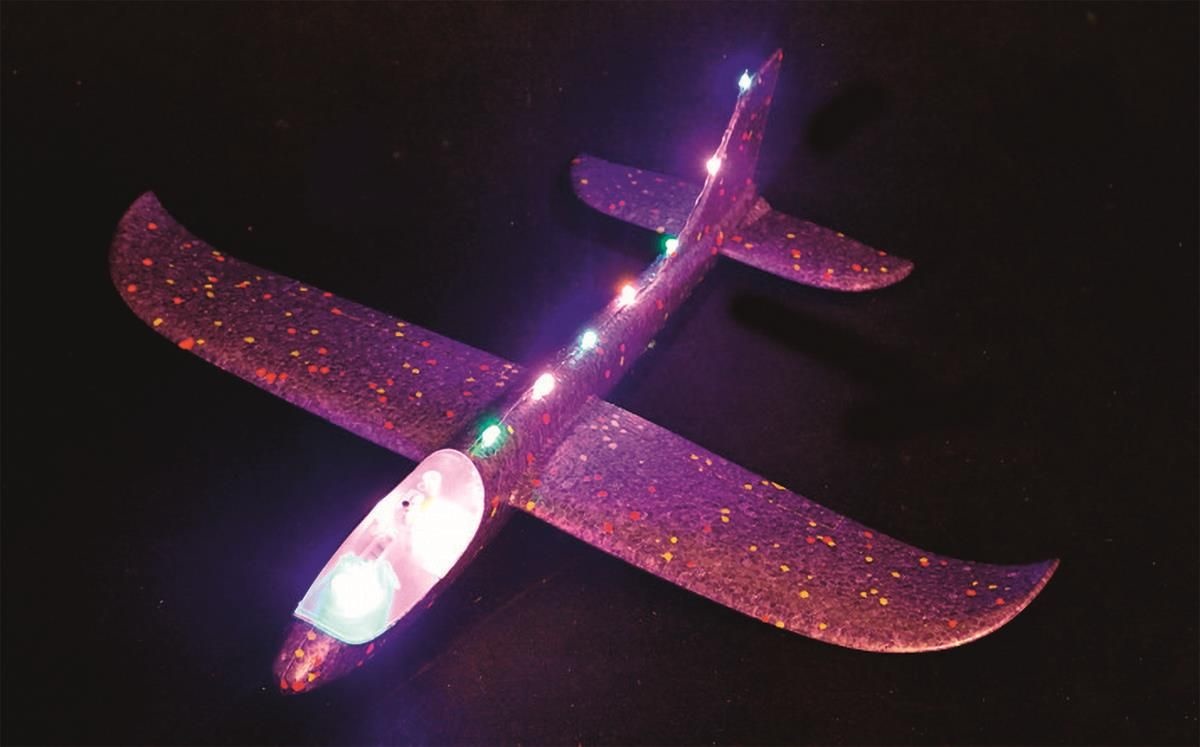 Moses Zweefvliegtuig met verlichting