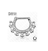 Septum Clicker aus Edelstahl