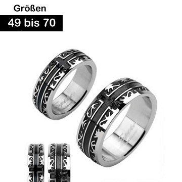 Edelstahl Partnerringe