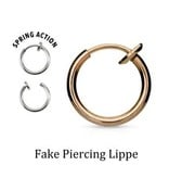 Fake Lippenpiercing Ring – Für Lippe, Nase, Septum & Ohr