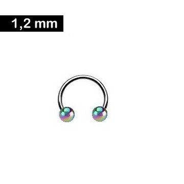 1,2mm Piercing Lippen Ring