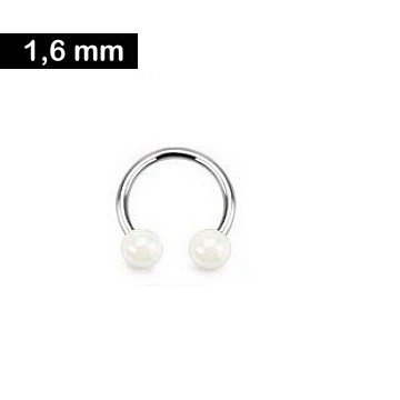Brustpiercing Ring 1,6 mm