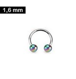 1,6 mm Hufeisenring - Brustpiercing