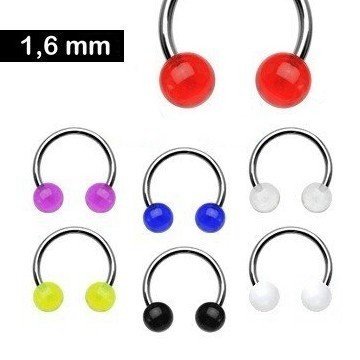 Piercingring 1,6 mm