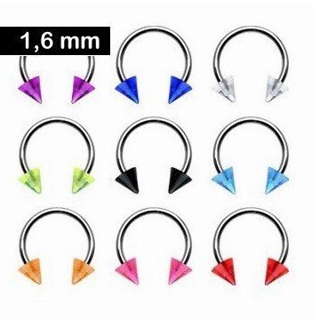 1,6 mm Hufeisenpiercing