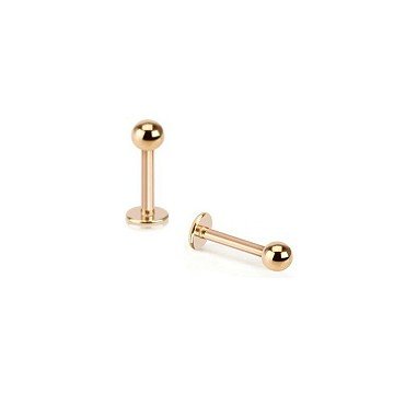 1,2 mm Tragus Piercing rosegold