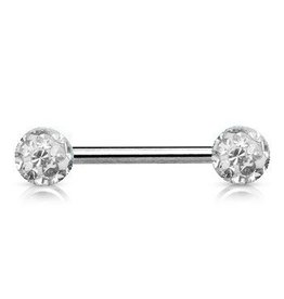 1,6 mm Nippelpiercing mit Epoxy Kugeln