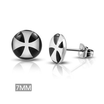 Ohrstecker Eisernes Kreuz  7mm