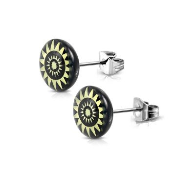 Ohrstecker Sonne