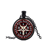 Gothic Kette Pentagramm - Satan 666