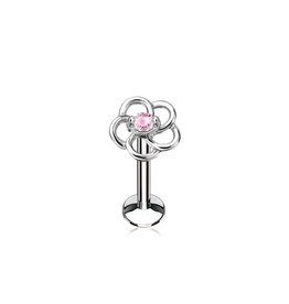 Tragus  Piercing Blume Pink