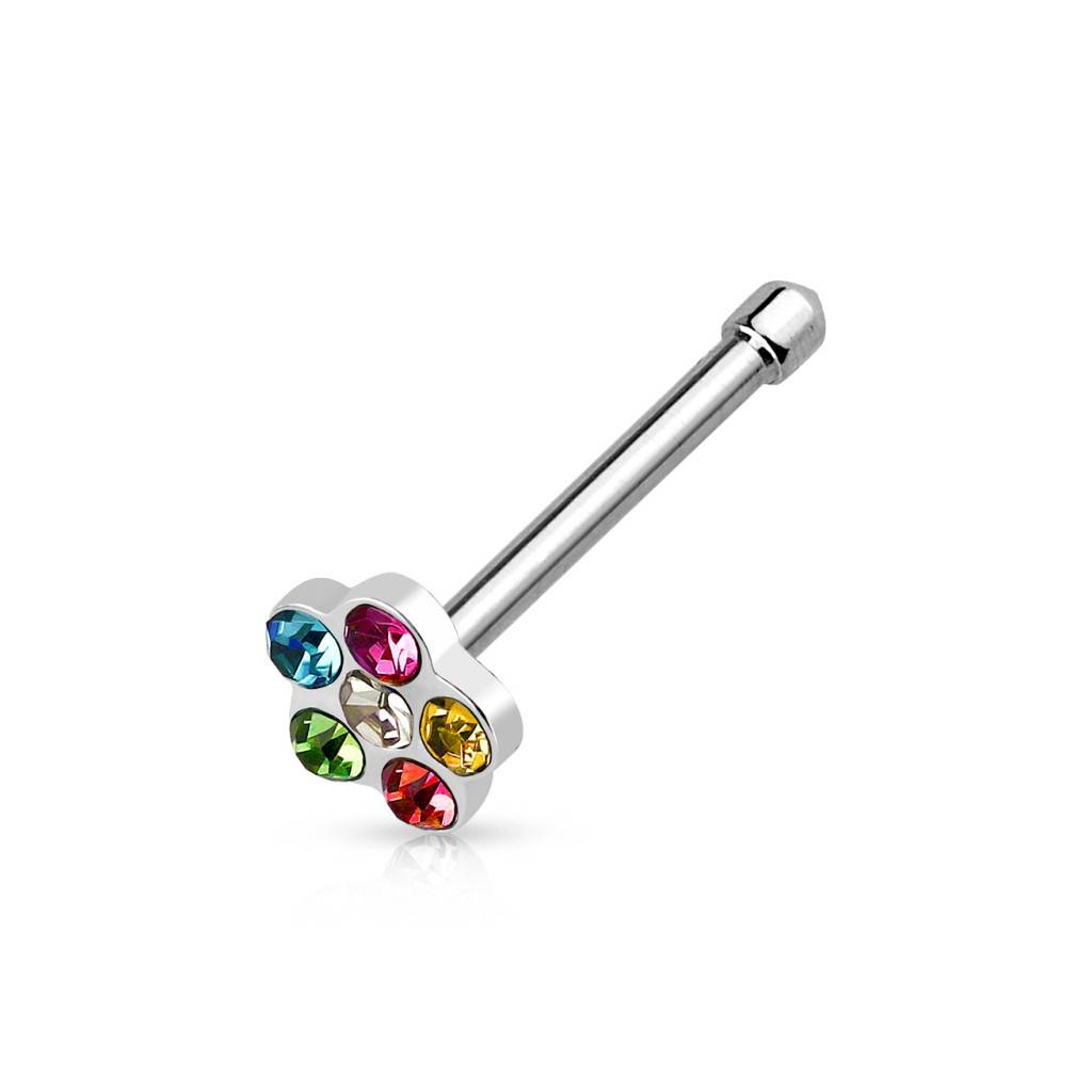 Nasenstecker Blume Multi Color
