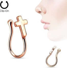 Fake Nasenstecker rosegold