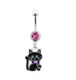 Bauchnabelpiercing Katze