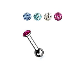 Tragus Piercing Glitzerkugel