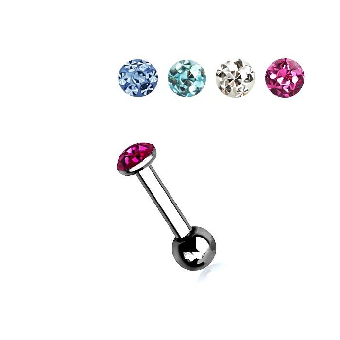 Tragus Piercing Glitzerkugel