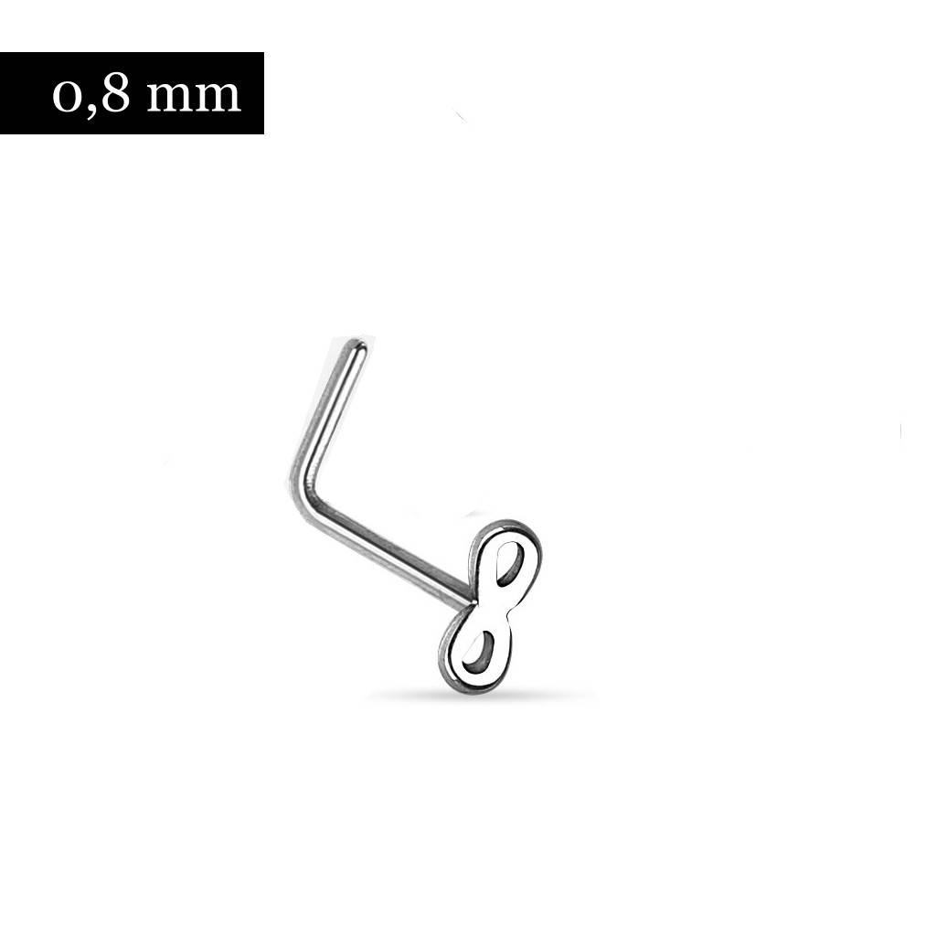 Nasenstecker Infinity - L-Form