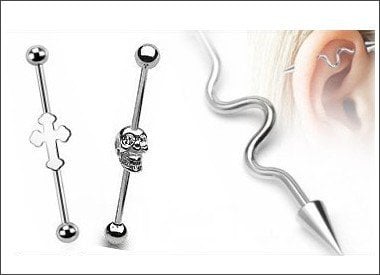 Industrial Piercing Schmuck