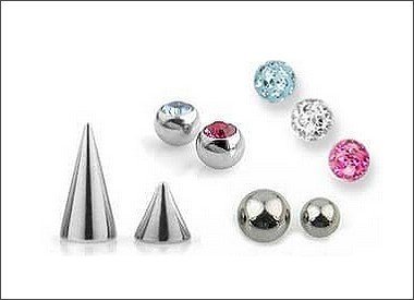 Piercing Kugeln  Schmuck