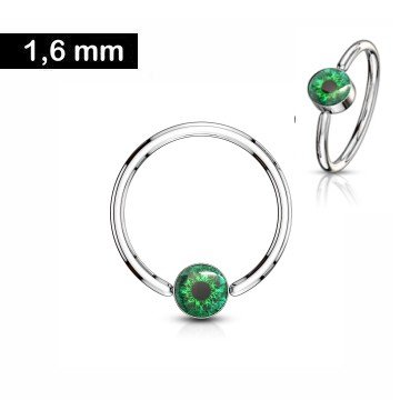 1,6mm Brustpiercing Ring
