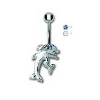 Delfin Bauchnabelpiercing