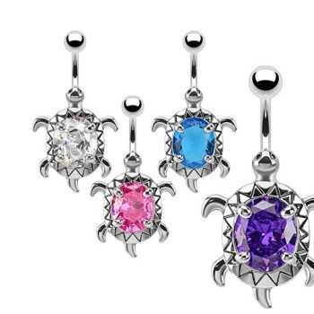 Nabelpiercing Schildkröte