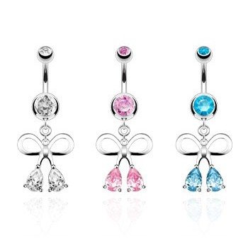 Bauch Piercing Schleife