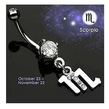 Bauchnabelpiercing Skorpion