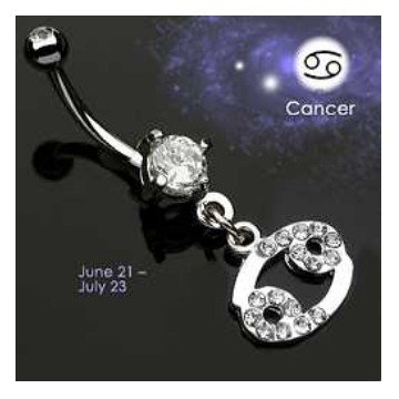 Bauchnabelpiercing Krebs