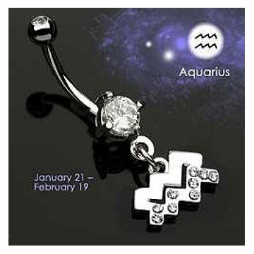 Bauchnabelpiercing Wassermann