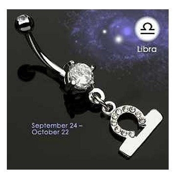 Bauchnabelpiercing Waage