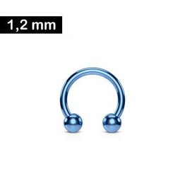 Helix Ring blau