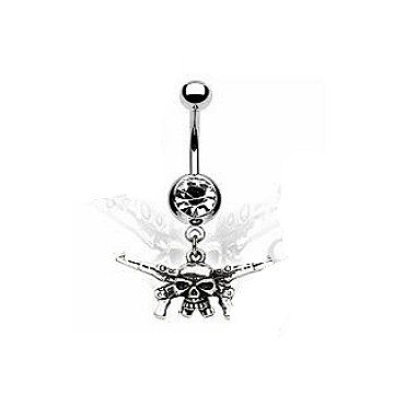 Gothic Bauchnabelpiercing