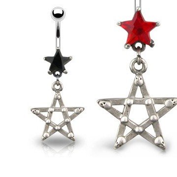 Bauchnabelpiercing Gothic