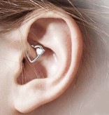 Daith Piercing mit kristall Herz